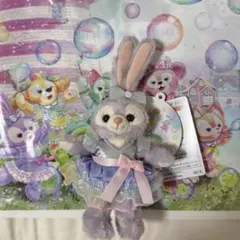 ステラルー　カラフルハピネス　ぬいぐるみバッジ　ディズニーシー 20周年