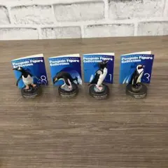 3F 【海洋堂×北陸製菓】ペンギンズランチ ボトルキャップフィギュア 4種セットのサムネイル