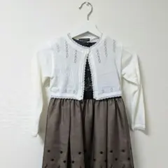 BeBe カーディガン　ラメ　入学式　発表会　卒園式　120