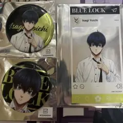 ブルーロック　アクリルカード　缶バッジ　Black outfit 潔世一