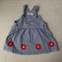 ミキハウス　ワンピース　80cmのサムネイル