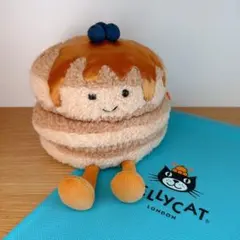  ジェリーキャット　パンケーキぬいぐるみ　デザート　正規品 Jellycat ジェリーキャット パンケーキぬいぐるみ デザート 正規品
