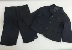 黒いスーツ・ブレザーとパンツセット