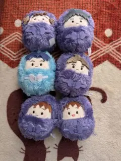 忍たま乱太郎　くるみたぴぬい　5年生+きり丸セット