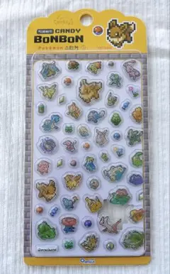 【韓国限定】新作 ポケモンシール ステッカー キャンディー　ボンボン　イーブイ