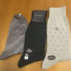 バーバリー　ソックス 3足セット　25ー26cm