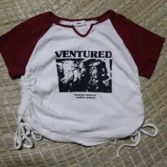WEGO ラグラン Tシャツ Fサイズ ボルドー