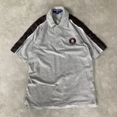 POLO SPORT 90s ポロシャツ グレー Mサイズ　ラルフローレンのサムネイル