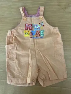 レトロMIKI HOUSE オーバーオール 90