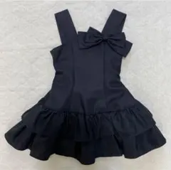 キャサリンコテージ　 黒ドレス➕パニエ(2点セット) 110cm