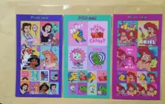 【匿名配送・未開封】ディズニーキャラクター シール ３セット