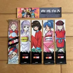 幽遊白書 ヒロインキャラ　ステッカーシール6枚セット　当時品