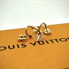 ルイヴィトン LV ブックルドレイユ ゴールドピアス ブルーミング 両耳 鑑定済のサムネイル