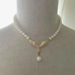 ネックレス　イミテーションパール