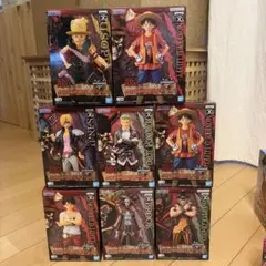 ワンピース RED フィギュアセット 8体