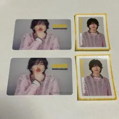 なにわ男子 道枝駿佑 Doki it ソロクリアカード 切手風ステッカー