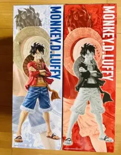 ワンピース 一番くじ ルフィ フィギュア 2種セット