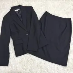 【美品】NATURAL BEAUTY BASIC ブラック ビジネススーツ M 2026年最新】NATURAL BEAUTY BASIC ビジネス スカートスーツ上下の人気