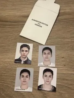 SUNGBOON EDITOR VERNON 写真カード 4枚セット