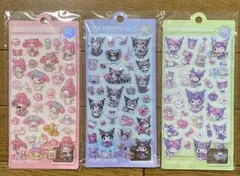 に*ぬ様 マイメロ、クロミ　ウォーターシール