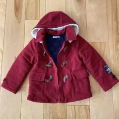 Noeil aime BeBe ノイユエイムべべ 赤 ダッフルコート／120cm