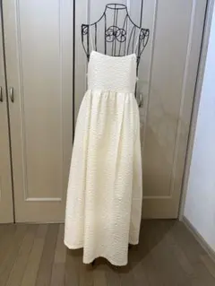 Alley by w closet花柄キャミワンピース　オフオワイト