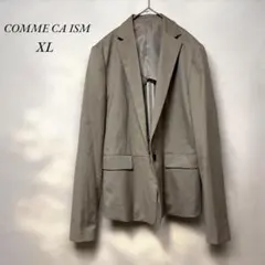 《コムサイズム》COMME CA ISM テーラードジャケット XL ベージュ