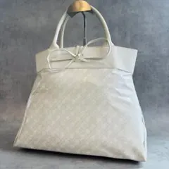 GHERARDINI ソフティ ハンドバッグ　ミニトートバッグ 白