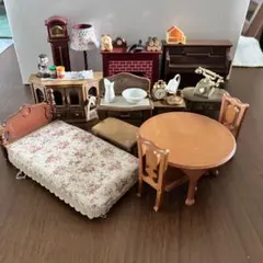 シルバニアファミリー　アーバンライフ　家具　まとめ売り　廃盤　初期　希少