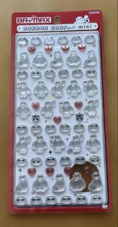 正規品　ボンボンドロップシールディズニーmini　ベイマックス