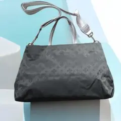 ラシット 2way ショルダーバッグ トートバッグ ダークグリーン系