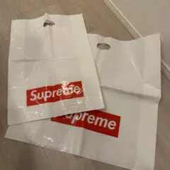 Supreme ショップ袋 2個セット M L 各1つ