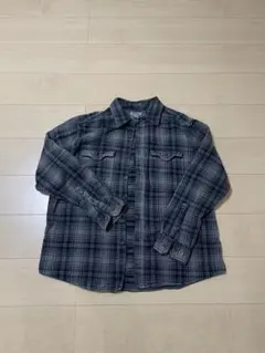 グレー系 チェック柄ネルシャツ Guide Series