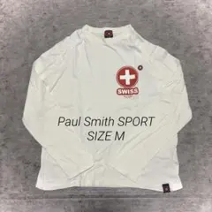 Paul Smith SPORT スイス ロンT 長袖Tシャツ M 白 ロゴのサムネイル