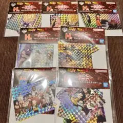 一番くじ　ドラゴンボールVSオムニバスアルティメット　フレークプリズムステッカー