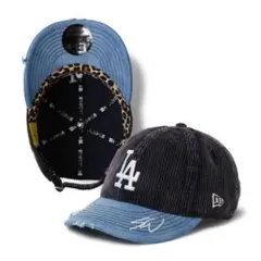 New Era LA ドジャース コーデュロイ キャップ　ニューエラ