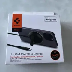 【未使用】Spigen MagSafe ワイヤレス充電器 15W キックスタンド