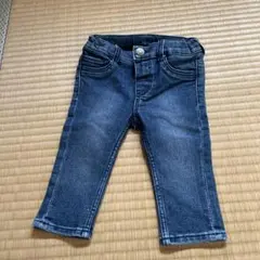 デニム ボタン付きズボン　ZARA