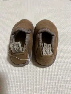 【美品】ブラウン スエード スリッポン　13cm
