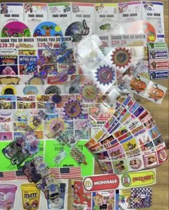 ロールシール 200枚 アメキャラ フード系など 99