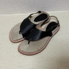 美品★PELLICO SUNNY トング サンダル レディース ブラック 38のサムネイル