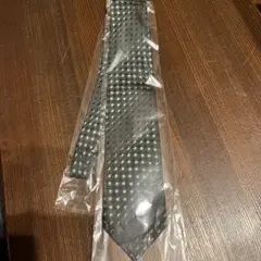 pierre cardin 黒緑ドット ネクタイ