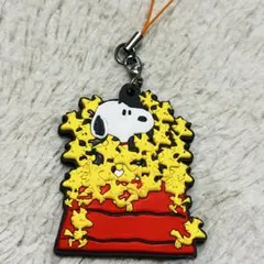 PEANUTS スヌーピー　ウッドストック　ラバーストラップ