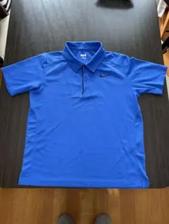 Nike 青 ポロシャツ