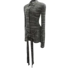 ワンピース theredthread drape romper black theredthread S drape romper - メルカリ