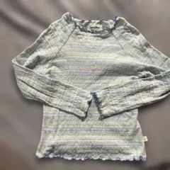 familiar 長袖カットソー 110サイズ ストライプ