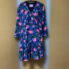 kate spade フラワープリントミニドレス