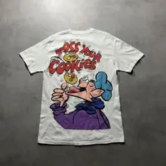 90s ビンテージ 大版 アート 企業 プロモ ネタ Tシャツ tee 古着