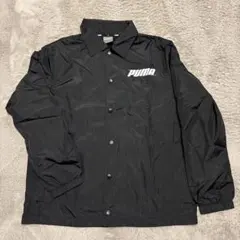 PUMA ブラック ナイロンジャケット