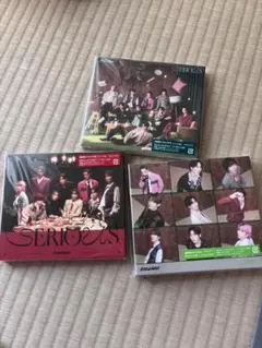 SnowMan SERIOUS 3形態セット 初回盤A B 通常盤 未開封